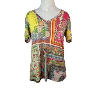 Johnny Was Calloway Favorite Short-sleeve T-shirt Women's Size Small